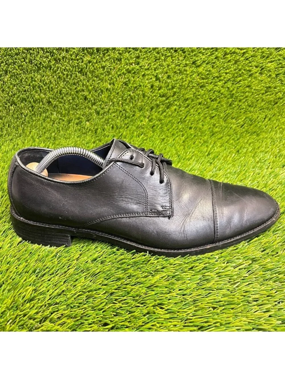 Cole Haan Lenox Hill Mens Size 10.5M Classic Leather Cap Toe Oxford Dress Shoes‎